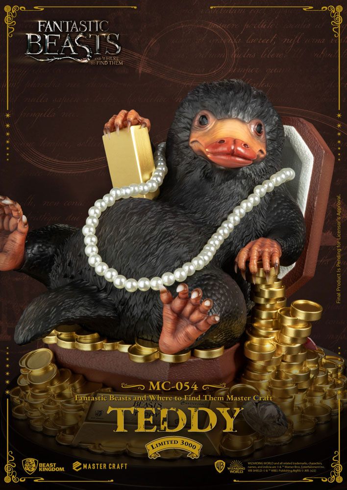 Beast Kingdom Toys Phantastische Tierwesen Teddy Master Craft Statue