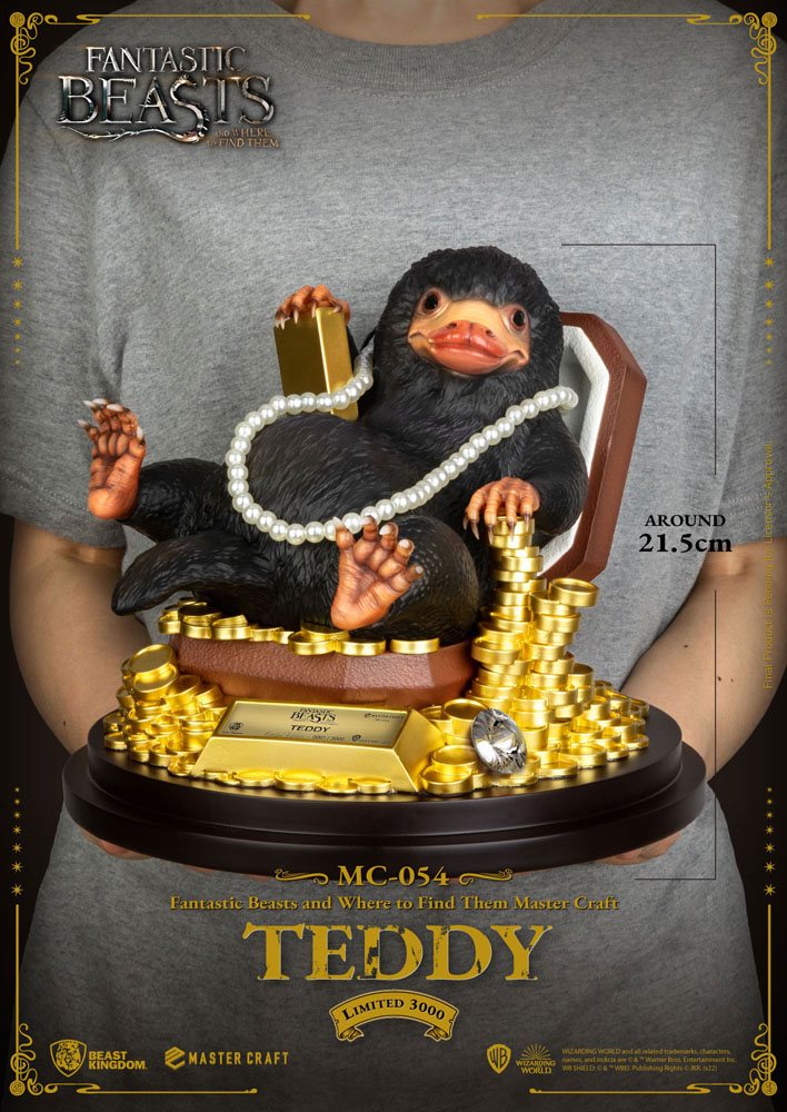 Beast Kingdom Toys Phantastische Tierwesen Teddy Master Craft Statue