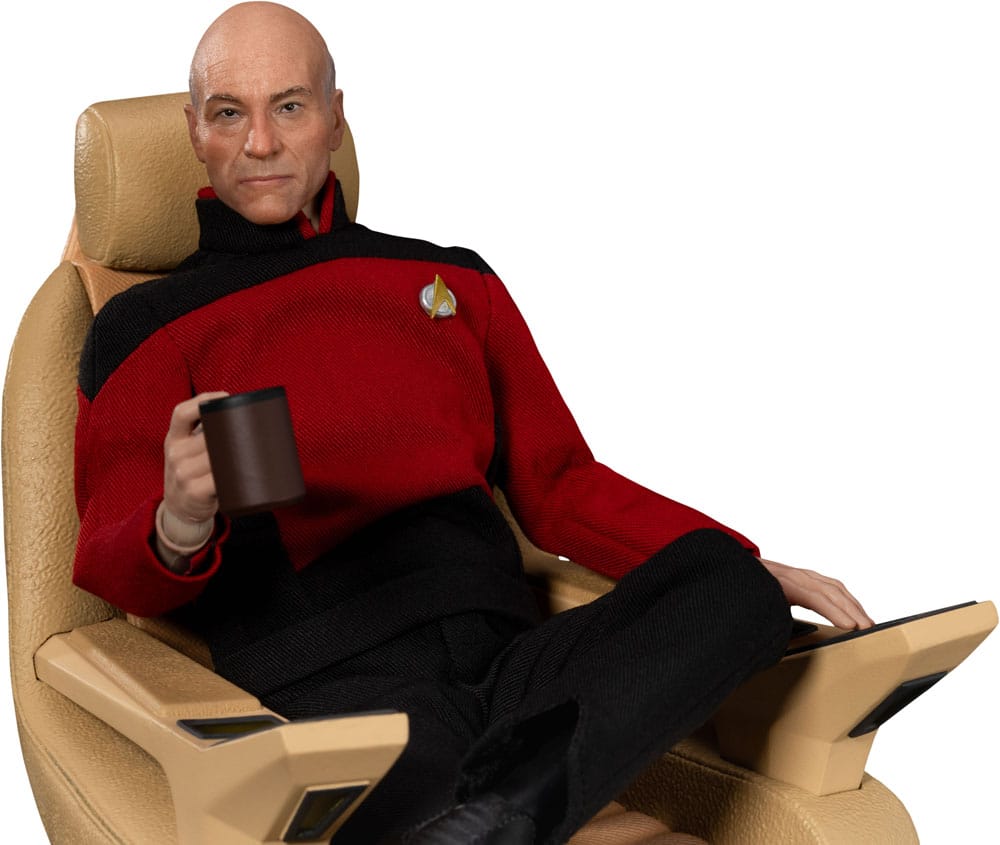 Beast Kingdom Toys Star Trek Treffen der Generationen Jean-Luc Picard Actionfigur