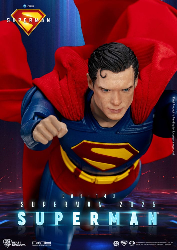 Beast Kingdom Toys Superman (2025) Superman & Krypto Actionfigur