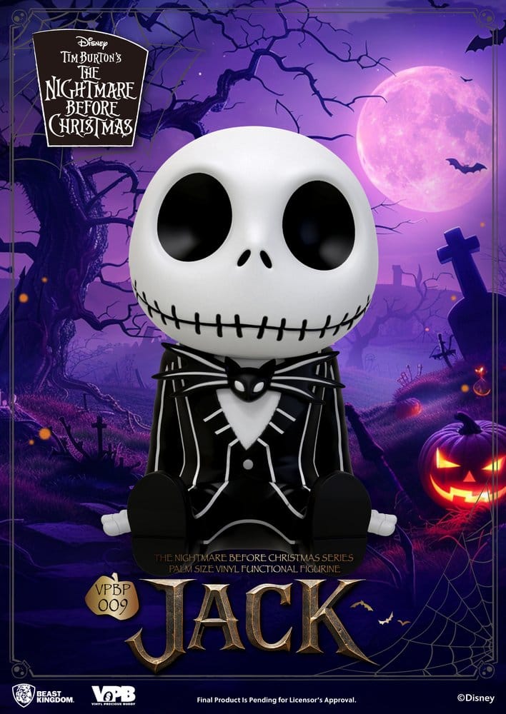 Beast Kingdom Toys The Nightmare Before Christmas Jack Palm Size Figur Spardose