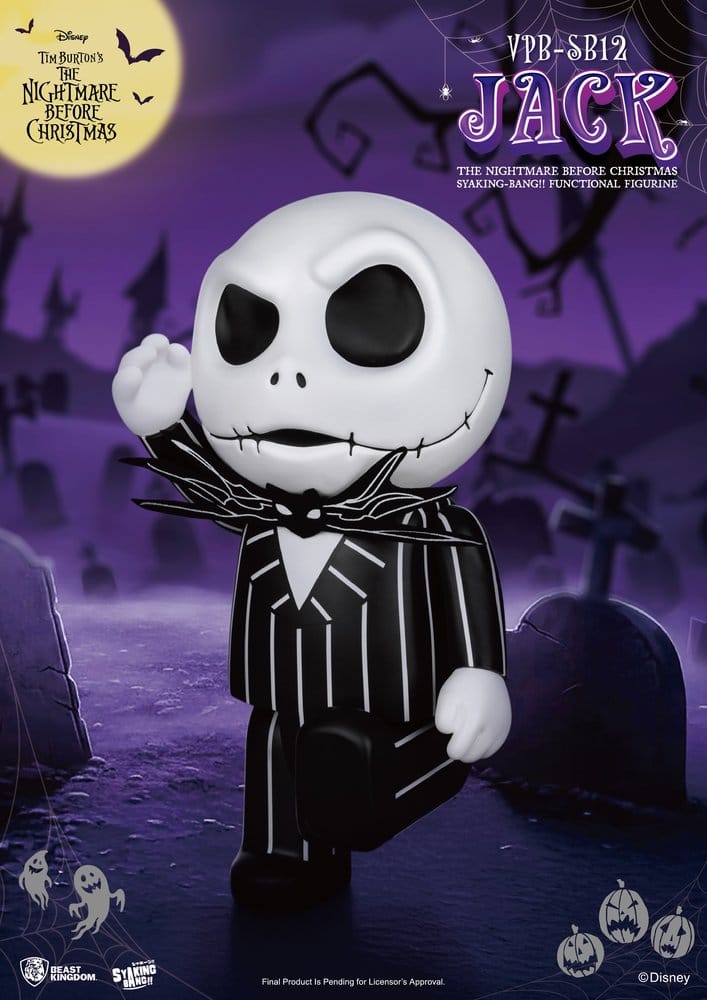 Beast Kingdom Toys The Nightmare Before Christmas Syaking-Bang Jack Figur Spardose