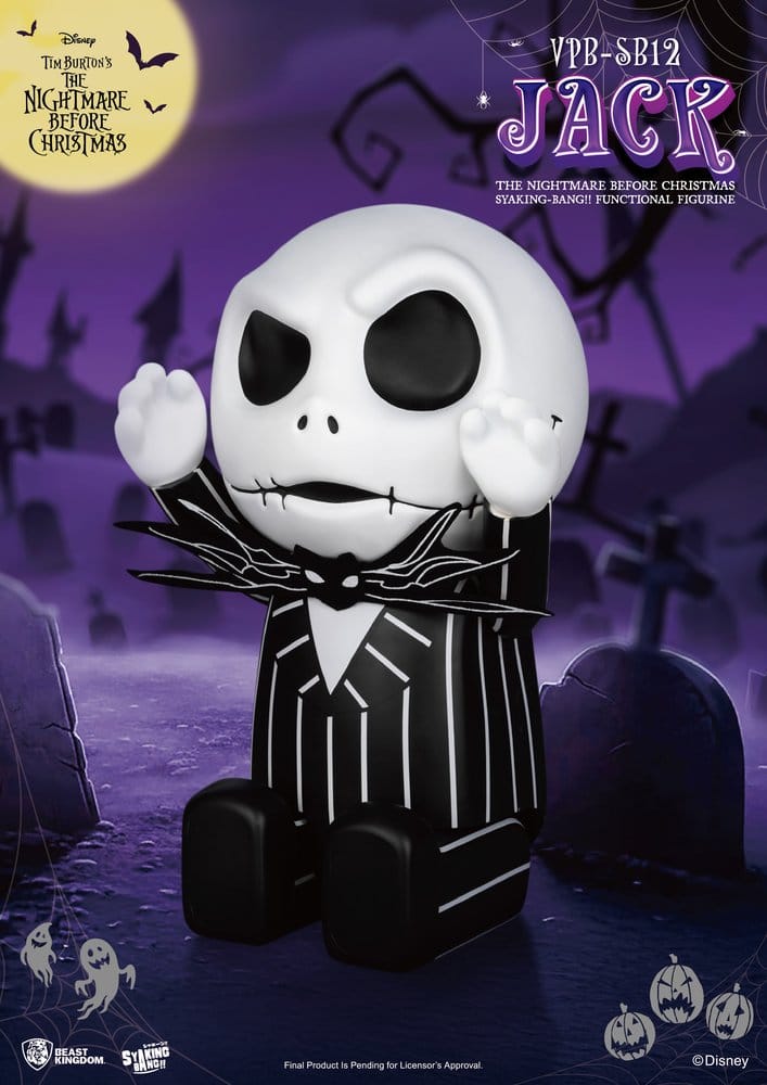 Beast Kingdom Toys The Nightmare Before Christmas Syaking-Bang Jack Figur Spardose