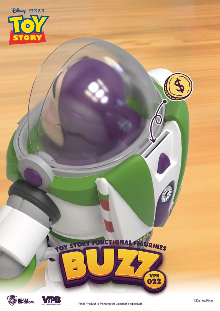Beast Kingdom Toys Toy Story Buzz Funktionale Actionfigur