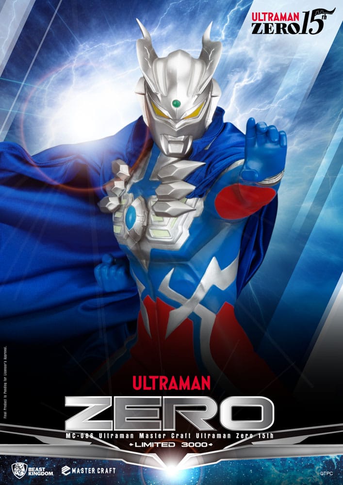 Beast Kingdom Toys Ultraman Ultraman Zero 15th Master Craft Statue