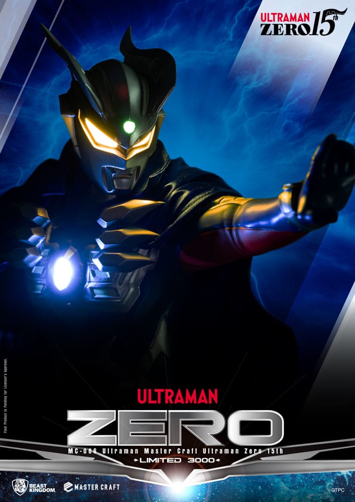 Beast Kingdom Toys Ultraman Ultraman Zero 15th Master Craft Statue