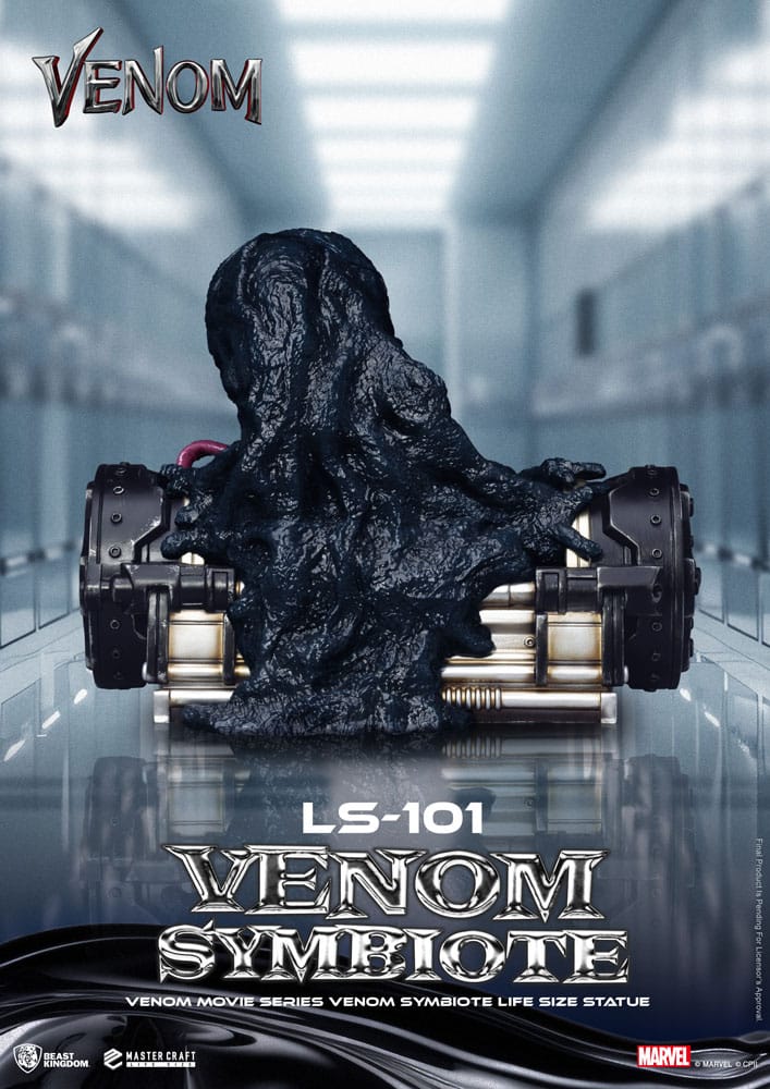 Beast Kingdom Toys Venom Symbiote Movie Series Life-Size Statue