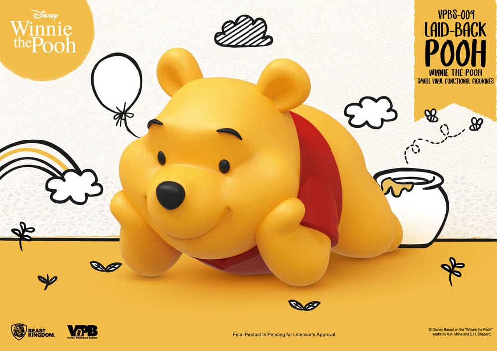 Beast Kingdom Toys Winnie The Pooh Liegender Winnie Small Vinyl Spardose