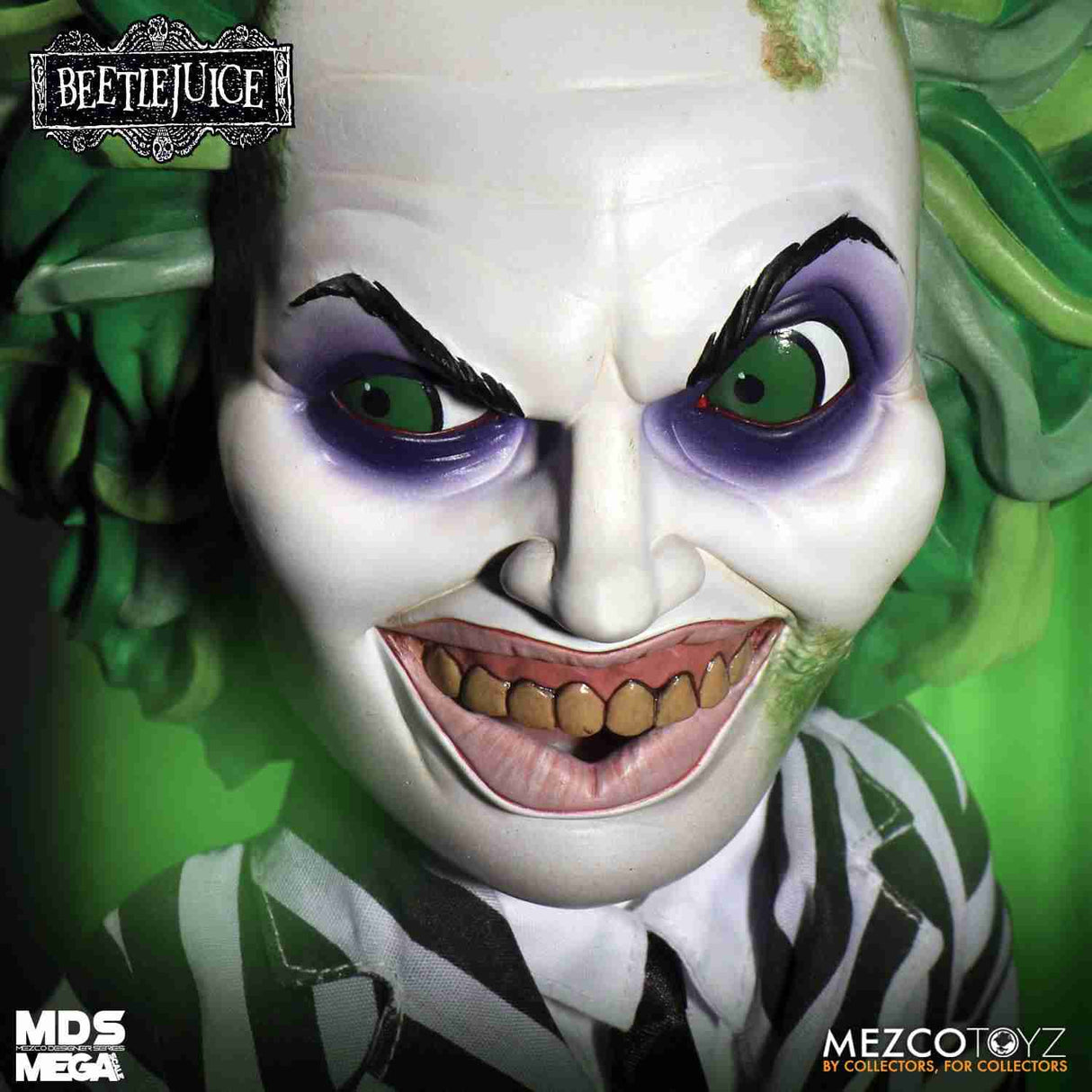 Beetlejuice MDS Mega Scale Sprechende Actionfigur Beetlejuice 38 cm Mezco Toyz