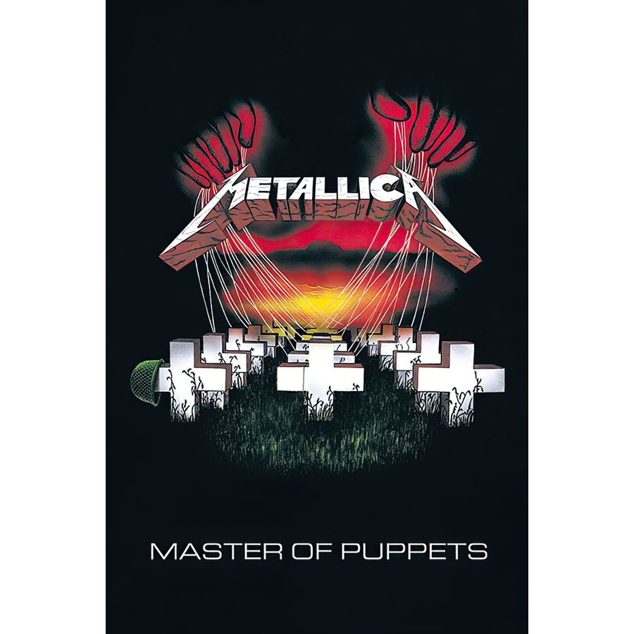 Benway Solutions Metallica Master of Puppets Poster