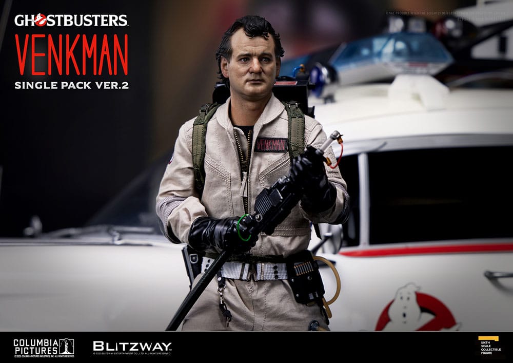 Blitzway Ghostbusters Peter Venkman Ver. 2 Premium UMS 1/6 Actionfigur