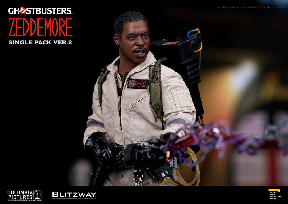 Blitzway Ghostbusters Winston Zeddemore Ver. 2 1/6 Actionfigur