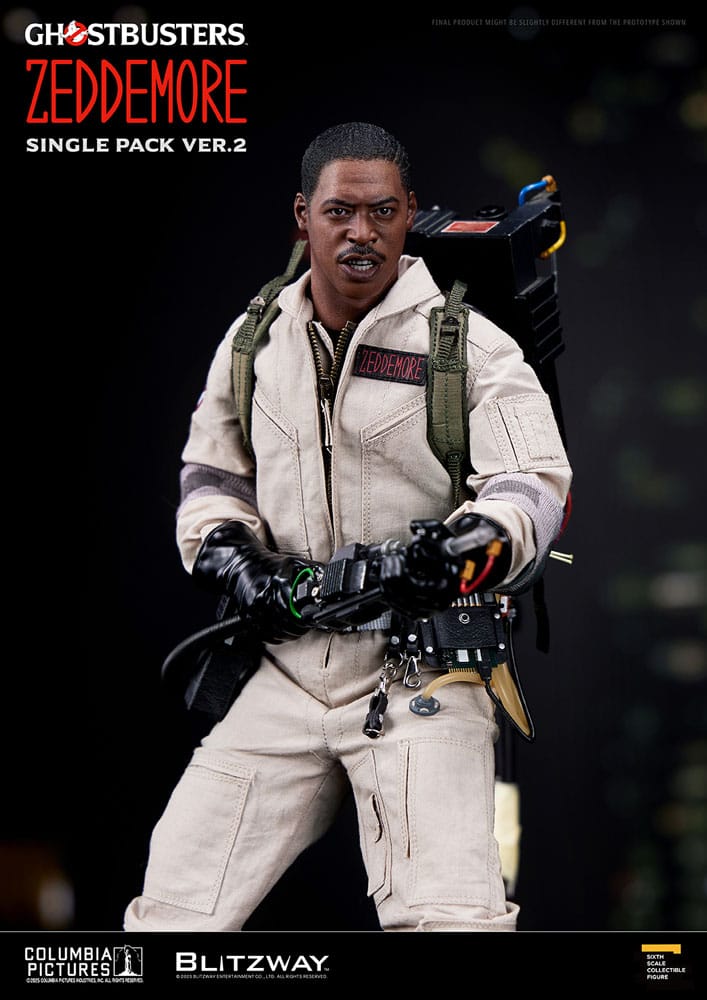 Blitzway Ghostbusters Winston Zeddemore Ver. 2 1/6 Actionfigur