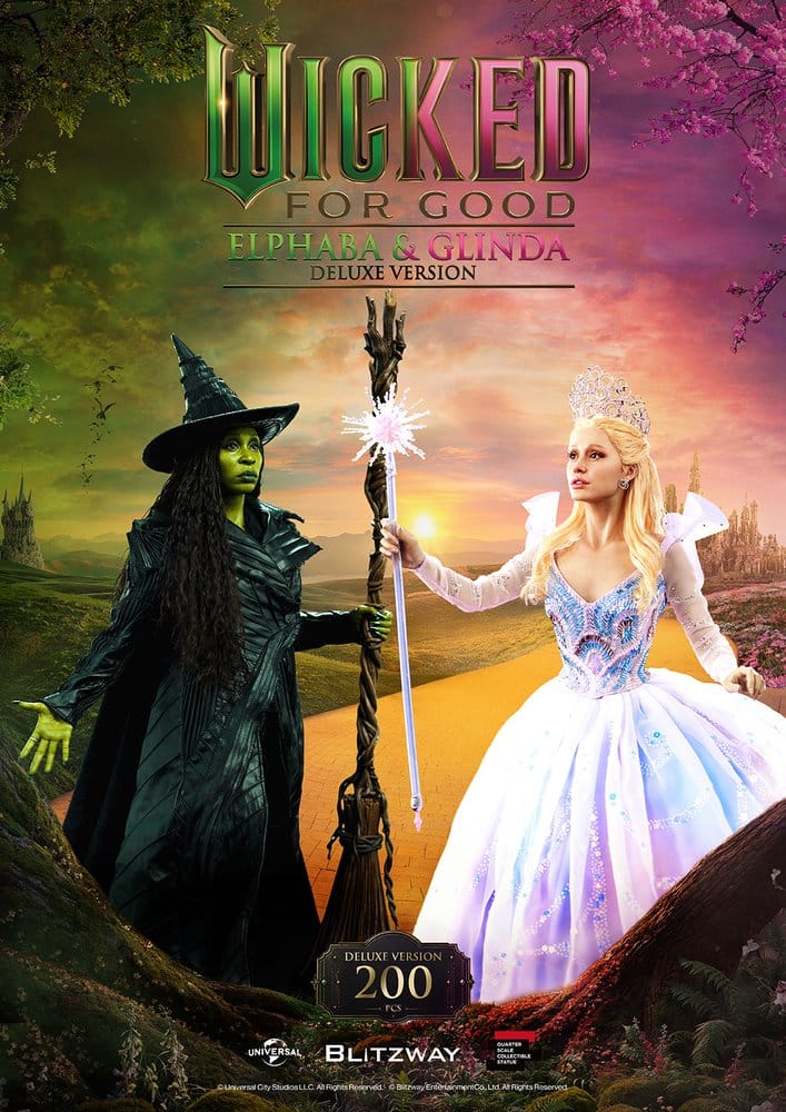 Blitzway Wicked Teil 2 Elphaba & Glinda (DX Ver.) Superb Scale 1/4 Statue