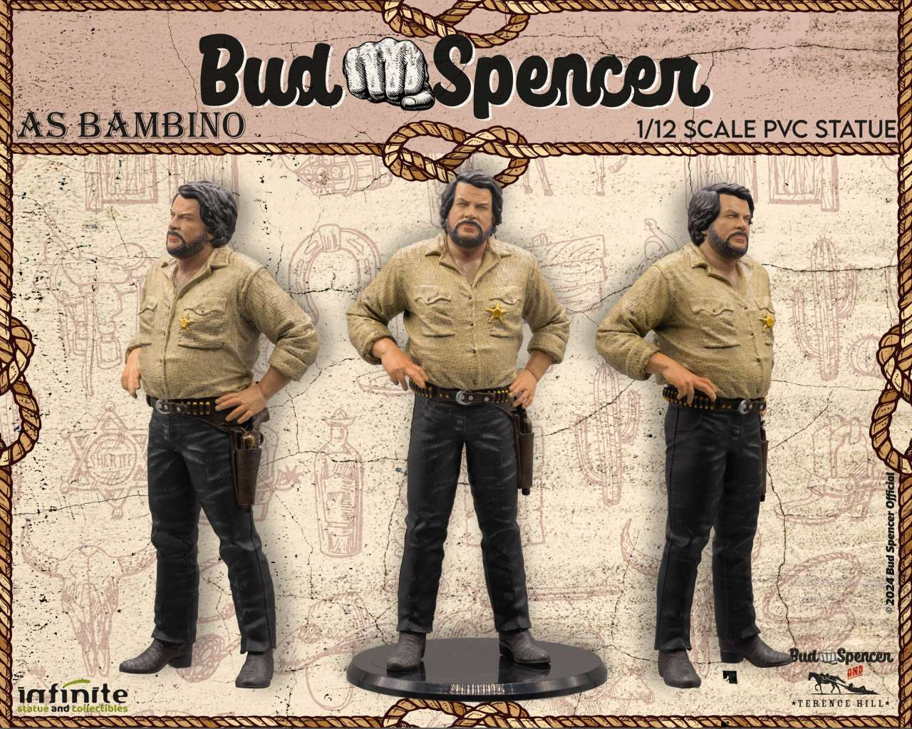 Bud Spencer als Bambino 16 cm 1/12 PVC Statue Infinite Statue