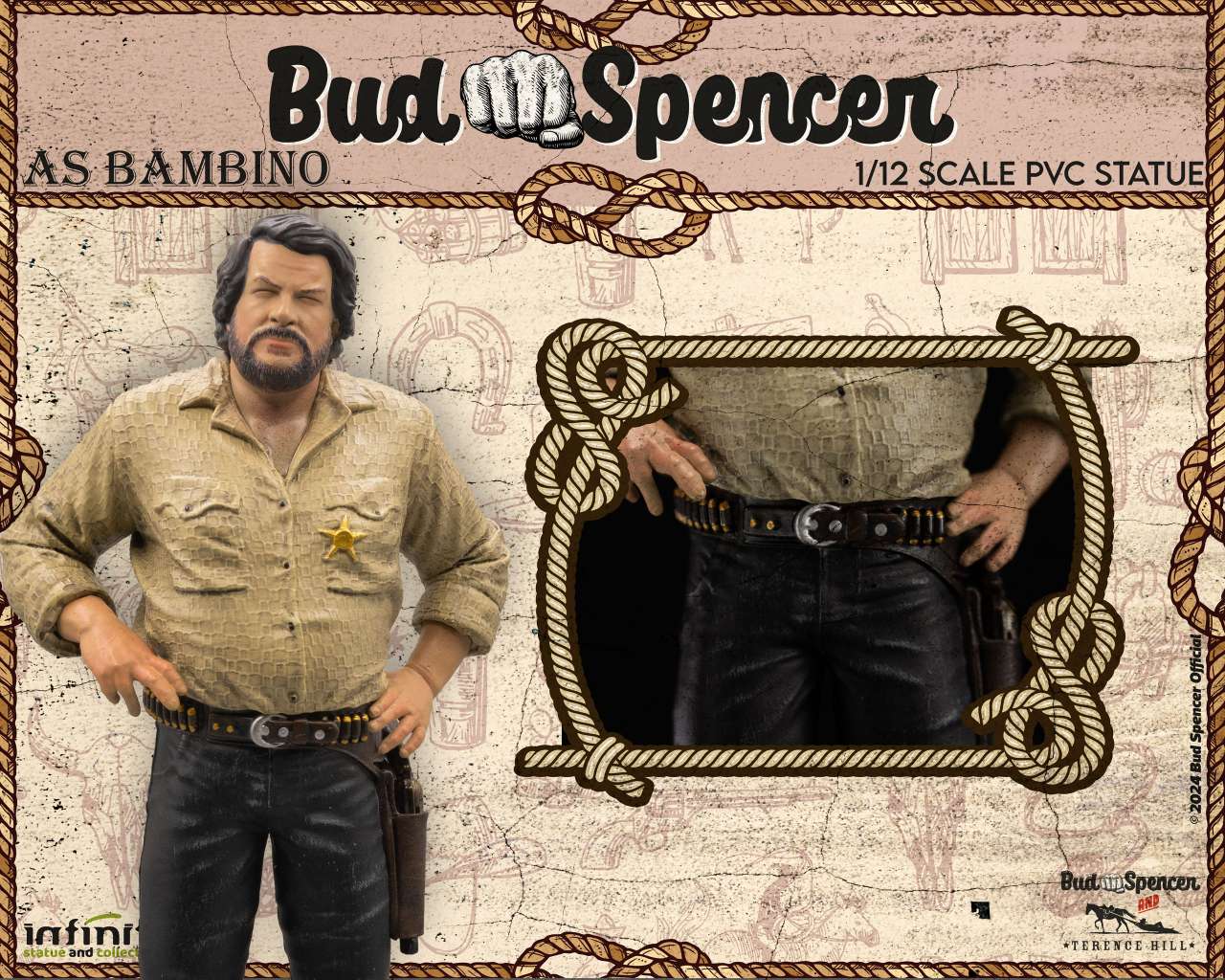 Bud Spencer als Bambino 16 cm 1/12 PVC Statue Infinite Statue