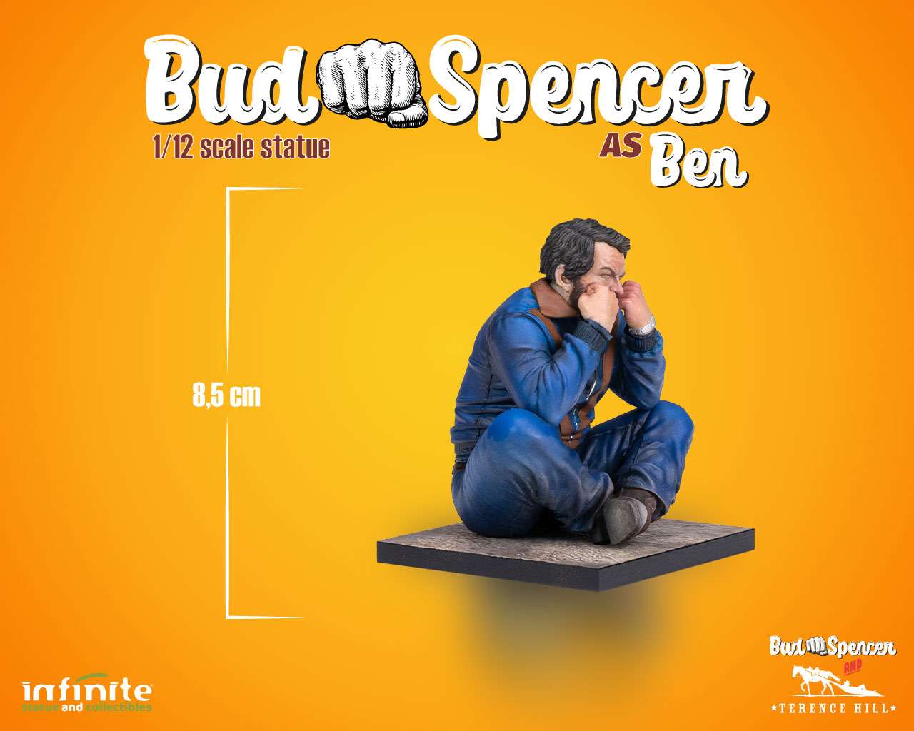 Bud Spencer as Ben 1/12 PVC Statue Infinite Statue