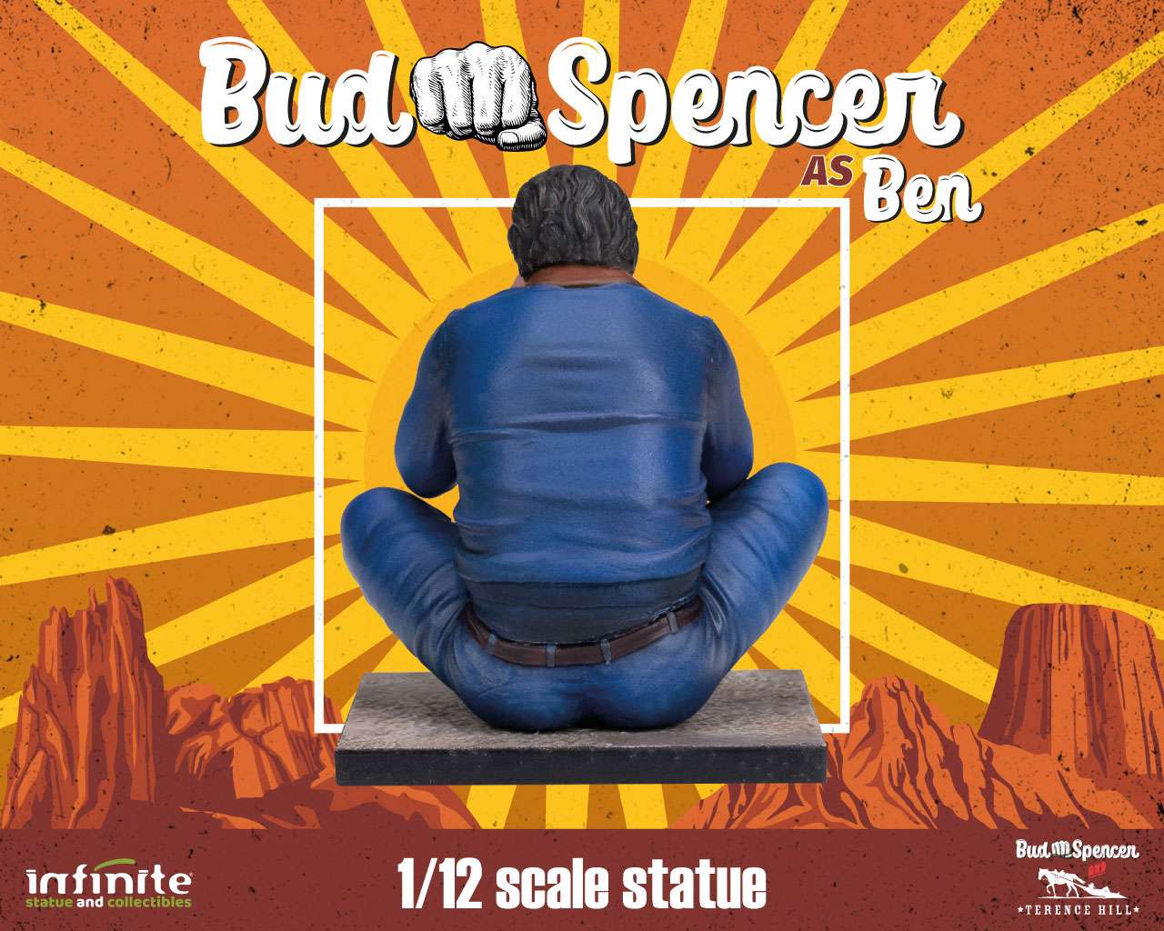 Bud Spencer as Ben 1/12 PVC Statue Infinite Statue