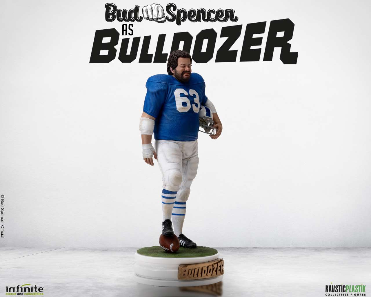 Bud spencer as Bulldozer 34 cm Resin Statue Infinite Statue