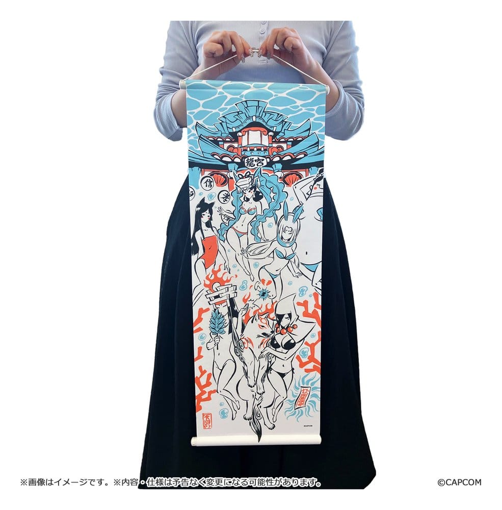 Capcom Okami 20th Anniversary Reprint Art Project Wandbehang Summer