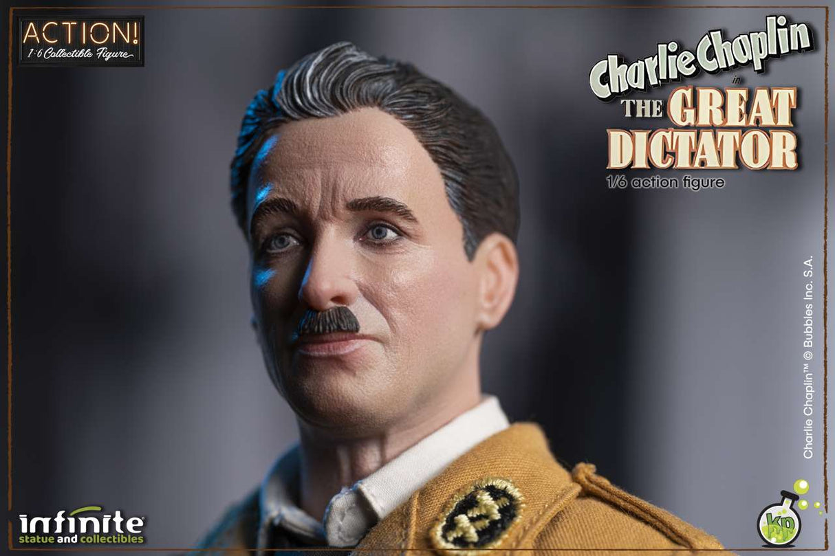 Charlie Chaplin Great Dictator Web Exclusive Version 28 cm 1/6 Actionfigur Infinite Statue