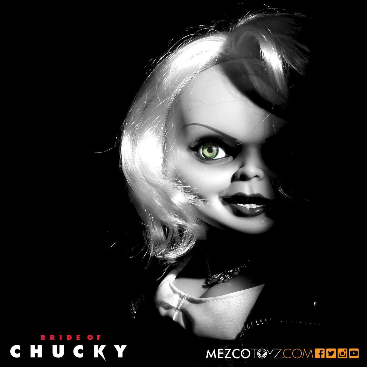Chucky - Bride of Chucky Tiffany 38 cm MDS Mega Scale Puppe Mezco Toyz
