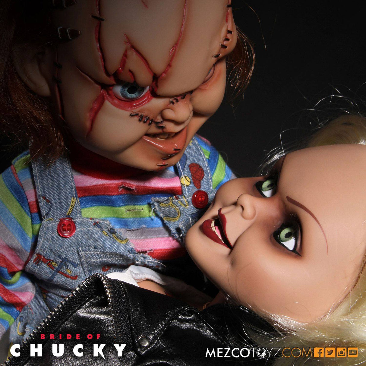 Chucky - Bride of Chucky Tiffany 38 cm MDS Mega Scale Puppe Mezco Toyz