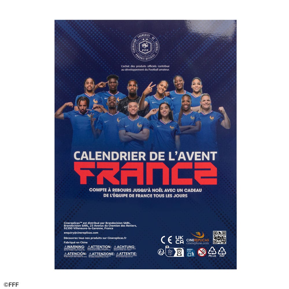 Cinereplicas Französische Fußballföderation Adventskalender 2025