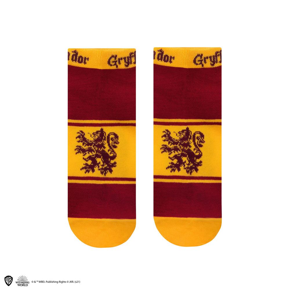 Cinereplicas Harry Potter Gryffindor 3er-Pack Knöchelsocken