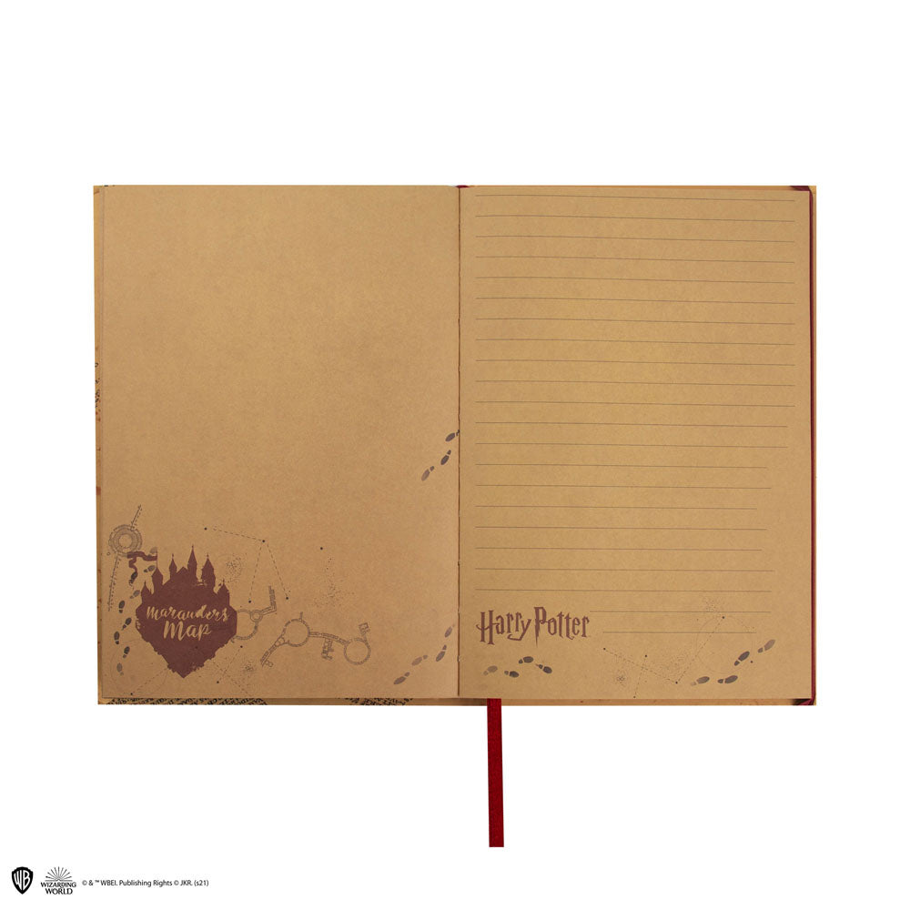Cinereplicas Harry Potter Marauder’s Map A5 Notizbuch