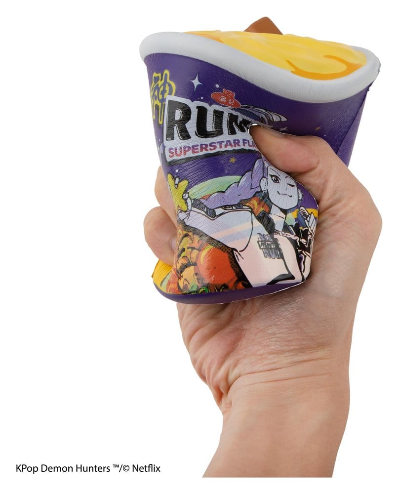 Cinereplicas KPop Demon Hunters Rumi Superstar Flavor Noodles Squishy Anti-Stress Figur