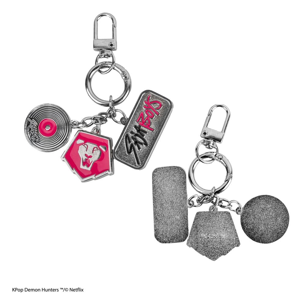 Cinereplicas KPop Demon Hunters Saja Boys Charm-Schlüsselanhänger