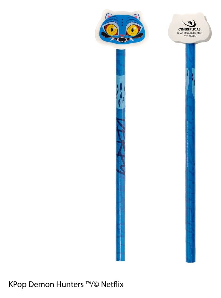 Cinereplicas KPop Demon Hunters Serie 1 Bleistift & Radiergummi Display (30)