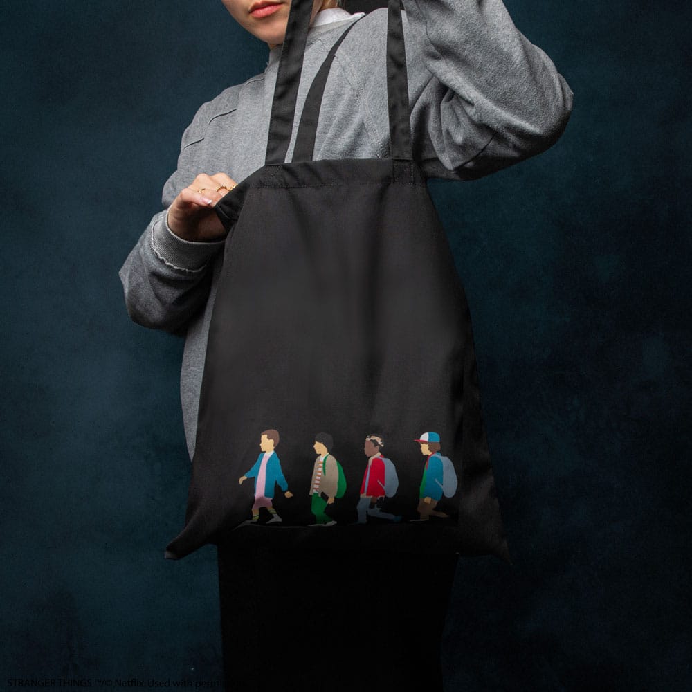 Cinereplicas Stranger Things Logo Tragetasche
