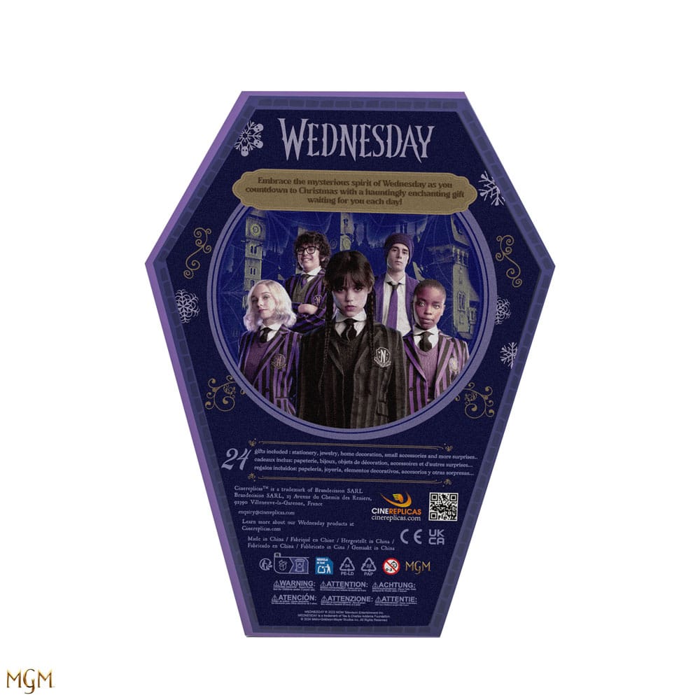Cinereplicas Wednesday Adventskalender Deluxe 2024