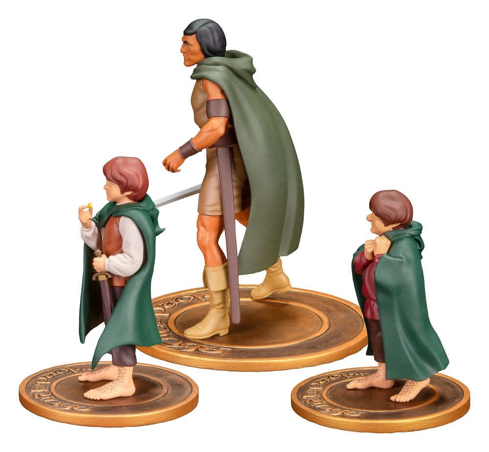 Dark Horse Herr der Ringe Animated Film Frodo 3er-Pack Figuren