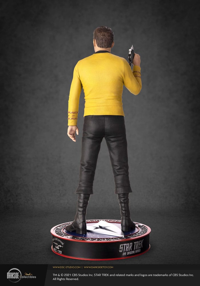 Darkside Collectibles Studio Star Trek Captain James T Kirk 1/3 Museum Statue