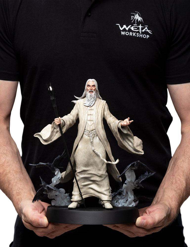 Der Herr der Ringe - Saruman the White Figures of Fandom 26 cm PVC Statue Weta Workshop