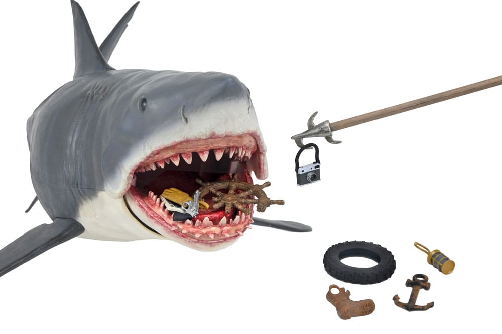 Der weiße Hai - The Game of Jaws 50th Anniversary 38 cm Head to Tail Actionfigur NECA