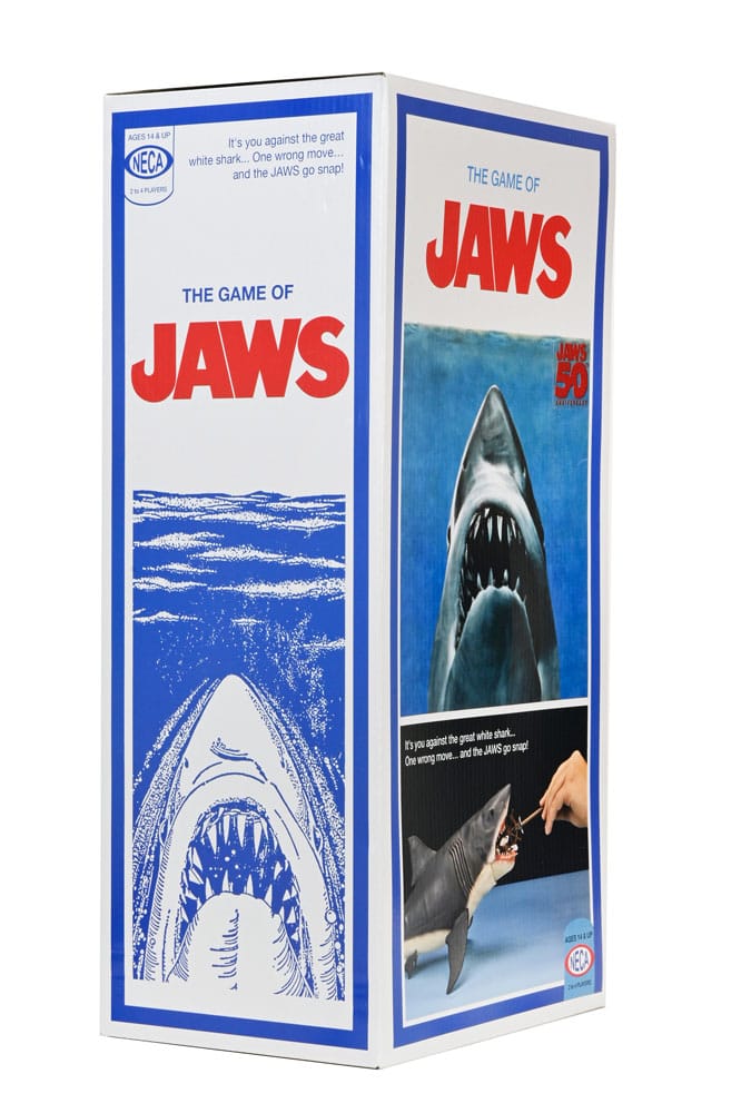 Der weiße Hai - The Game of Jaws 50th Anniversary 38 cm Head to Tail Actionfigur NECA
