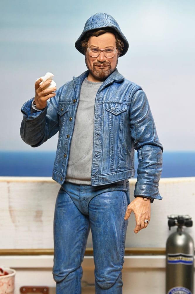 Der weiße Hai - Ultimate Matt Hooper Amity Arrival 50th Anniversary 18 cm Actionfigur NECA
