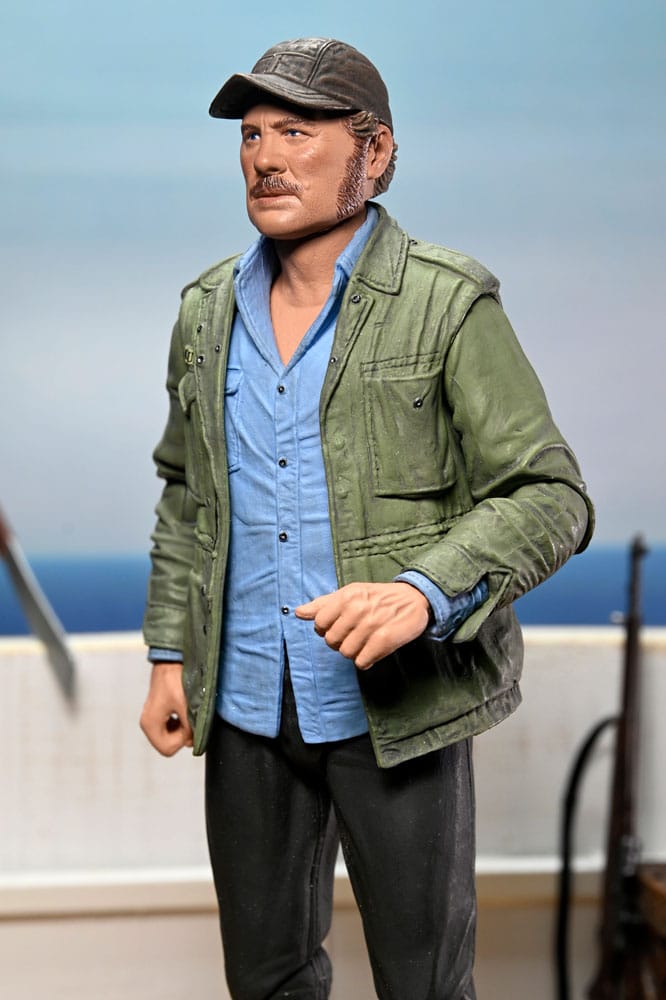 Der weiße Hai - Ultimate Sam Quint 50th Anniversary 18 cm Actionfigur NECA