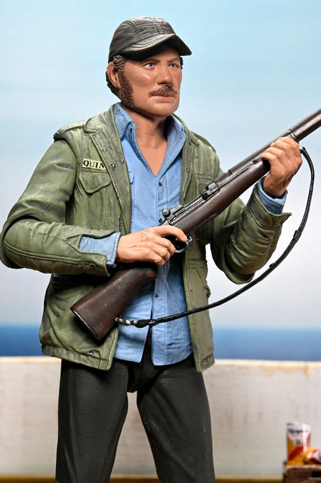 Der weiße Hai - Ultimate Sam Quint 50th Anniversary 18 cm Actionfigur NECA