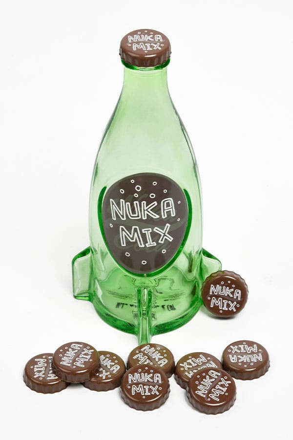 DEVplus Fallout Botlle Series Nuka Mix Glass Bottle & Cap