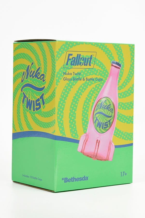 DEVplus Fallout Bottle Series Nuka Twist Glass Bottle & Cap Replik