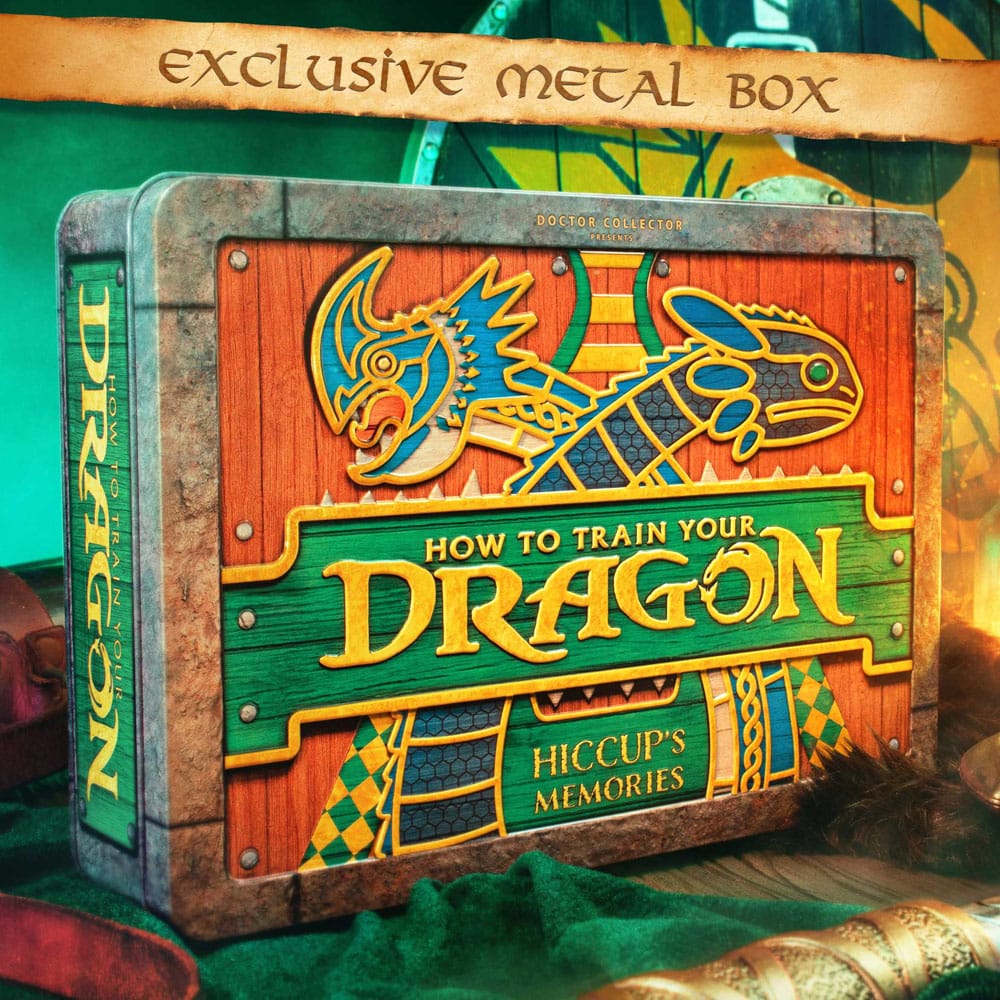 Doctor Collector Drachenzähmen leicht gemacht Hiccup´s Memories Kit Geschenkbox