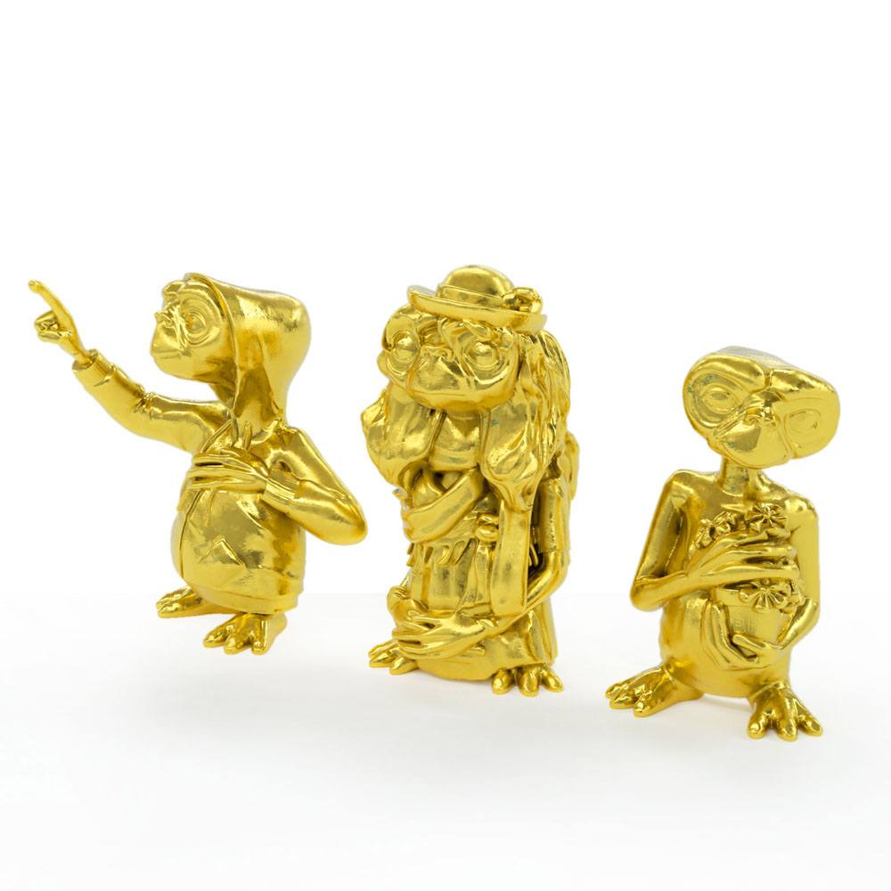 Doctor Collector E.T. Der Außerirdische Collector's Set Golden Edition 3er-Pack Minifiguren