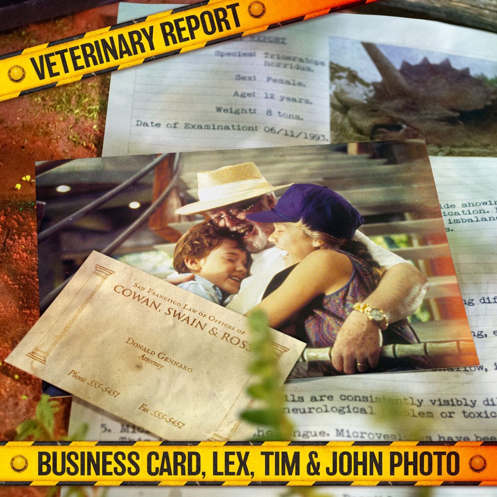 Doctor Collector Jurassic Park The Lost Memories Kit Geschenkbox