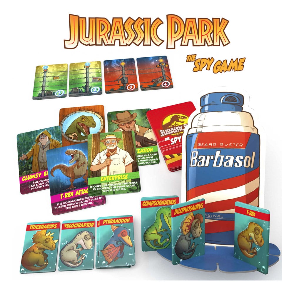 Doctor Collector Jurassic Park The Spy Game *Englische Version* Brettspiel