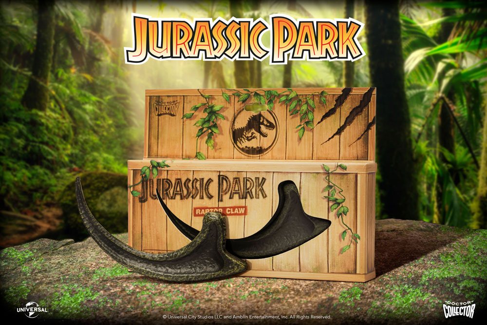 Doctor Collector Jurassic Park Velociraptor Kralle 1/1 Replik
